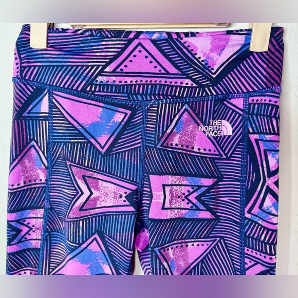 THE North Face MOTUS CAPRI III Legging purple flash dry SZ Small - EUC - Picture 5 of 16